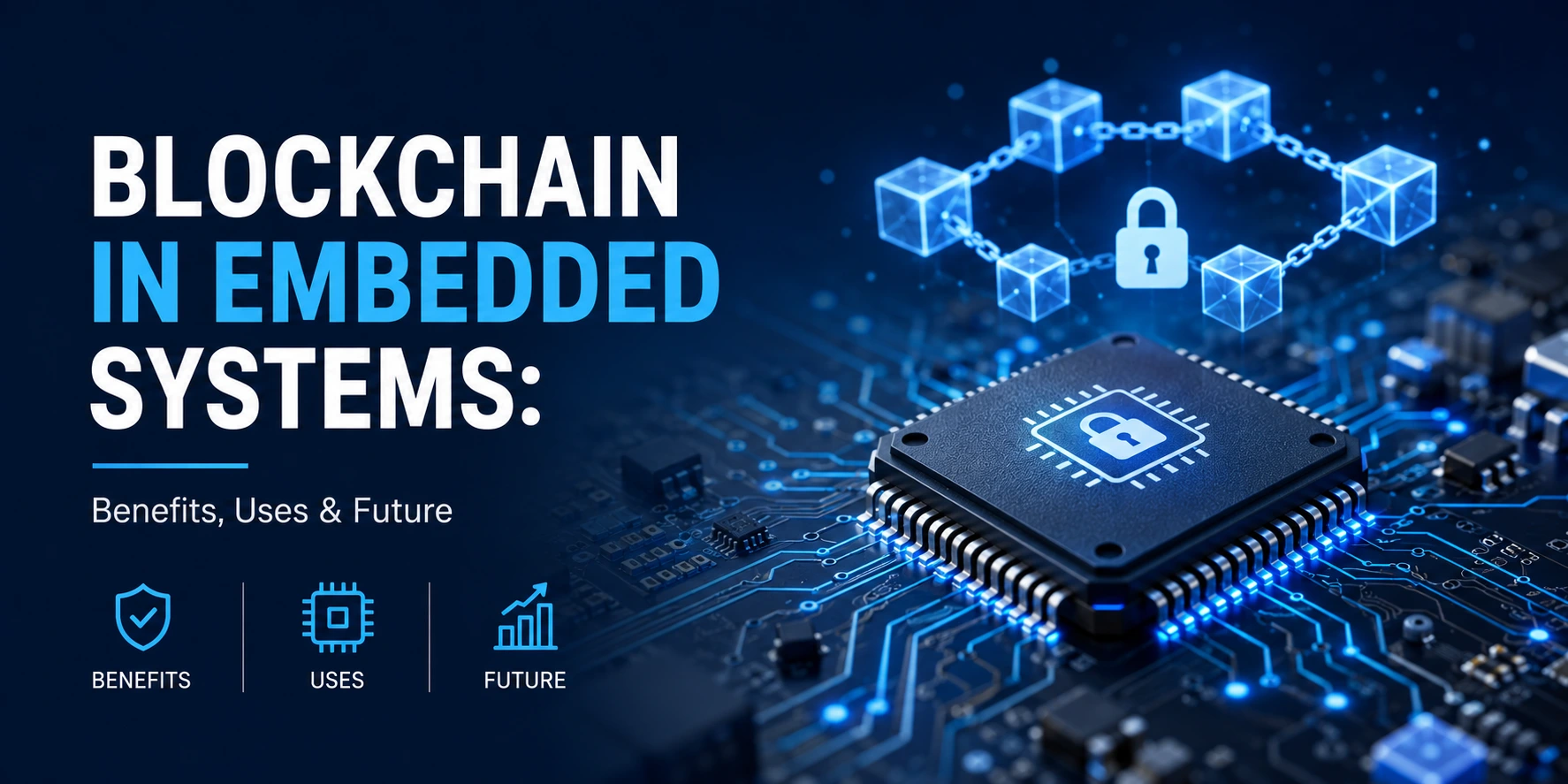 Blockchain in Embedded Systems: Benefits, Uses & Future