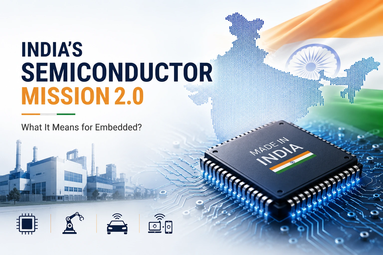 India's Semiconductor Mission 2.0: What It Means for Embedded?