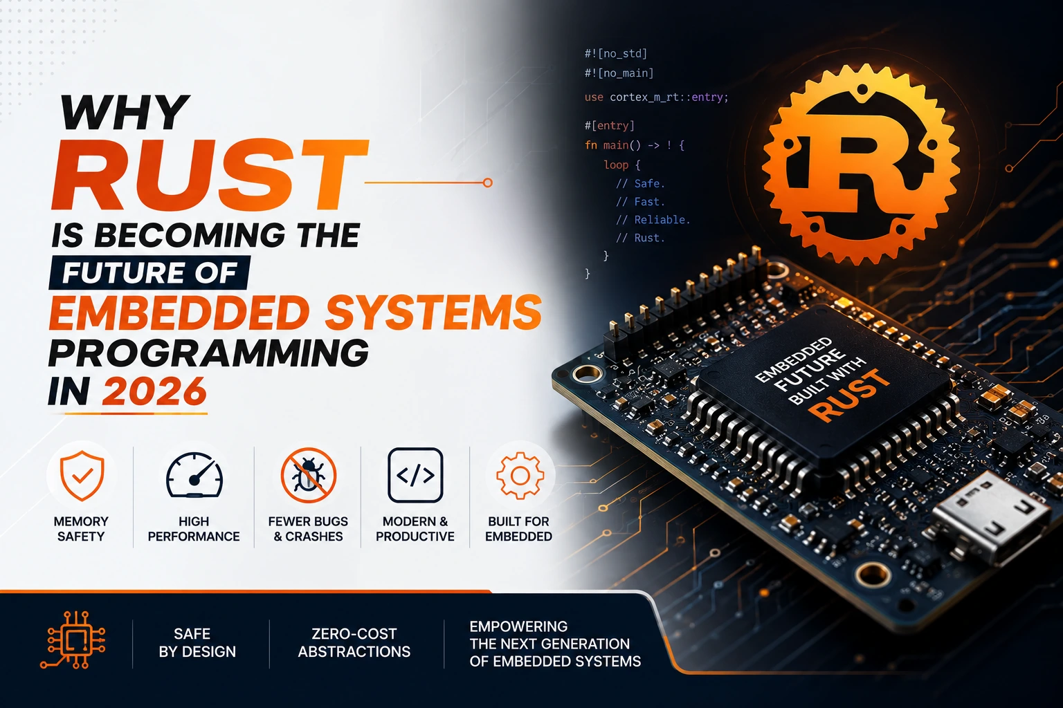 Why Rust Is Becoming Future of Embedded Systems Programming in 2026?