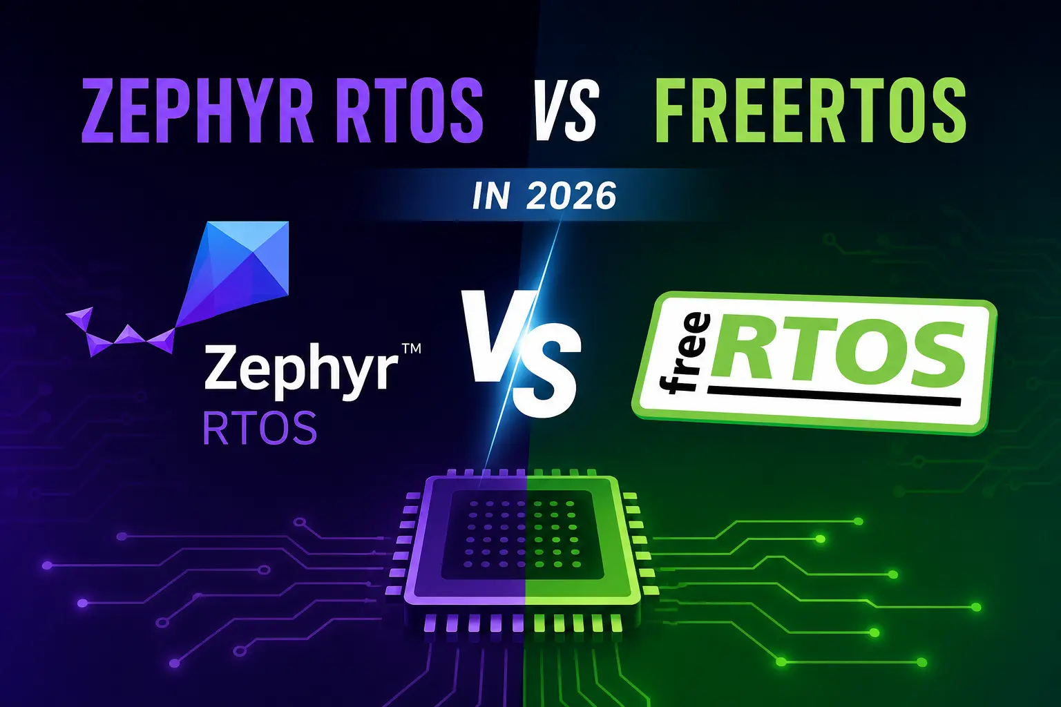 Zephyr RTOS vs FreeRTOS in 2026: Best RTOS to Learn for Embedded Systems Jobs